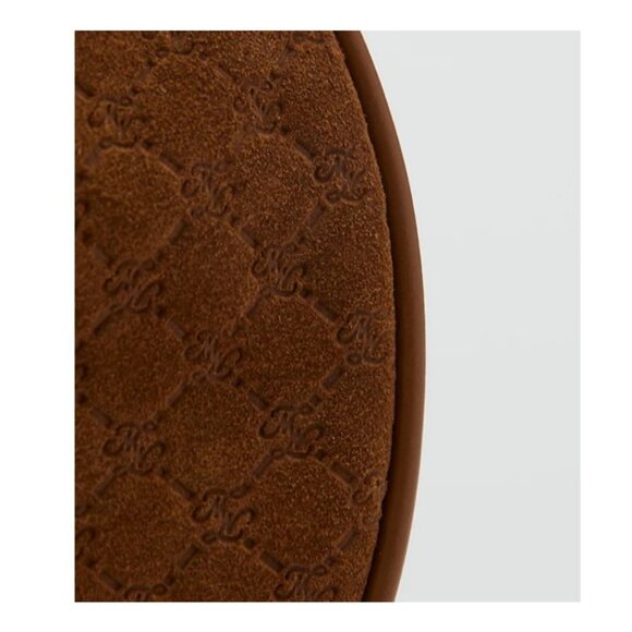 MANGO MNG suede and leather shoulder bag - Brown - Picture 2 of 10